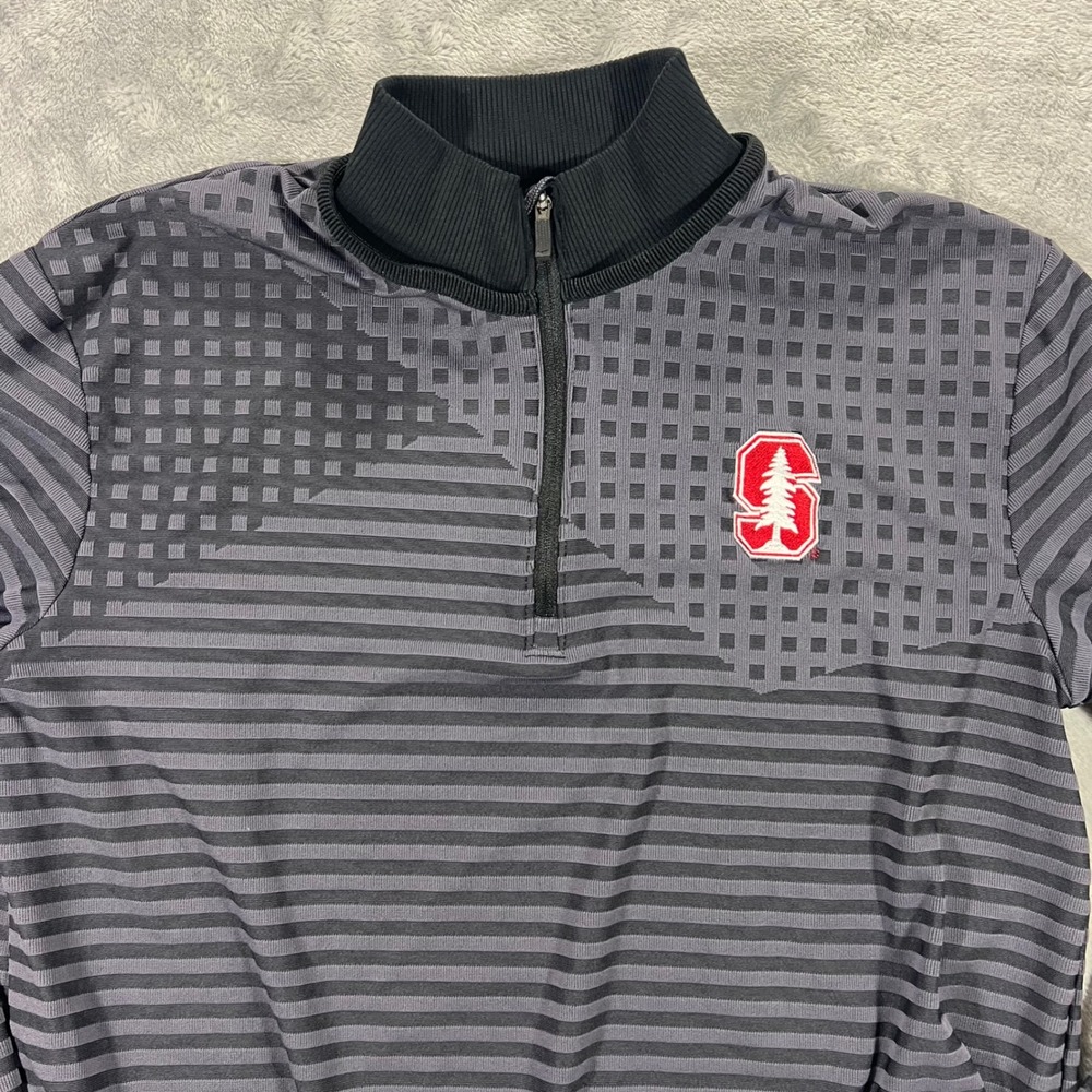 Stanford University Nike Golf Pullover Women Small Grey Great Pac-12 CK5860